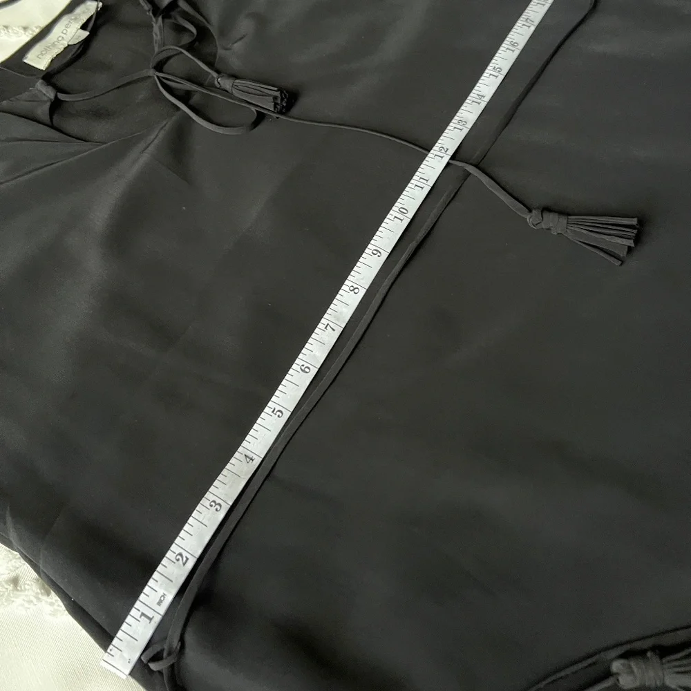 Nothing Personal Black Short Sleeve Dress SIZE M - Picture 16 of 16